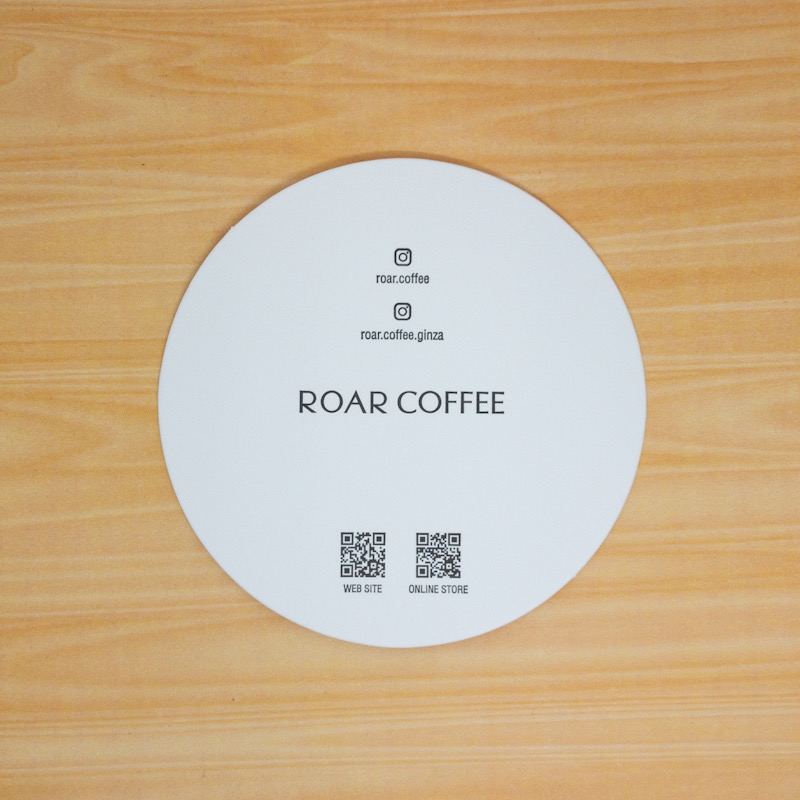 ROAR COFFEE様コースター 1