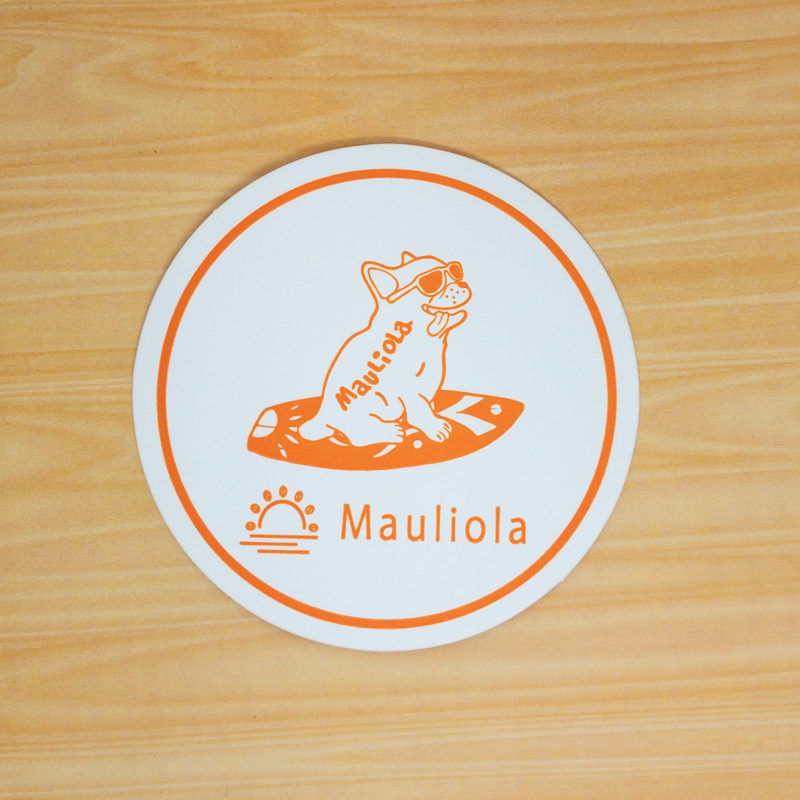 Mauliola cafe and bar様コースター 1