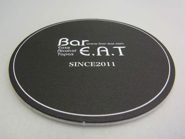 Bar E.A.T様 : 活版 コースター