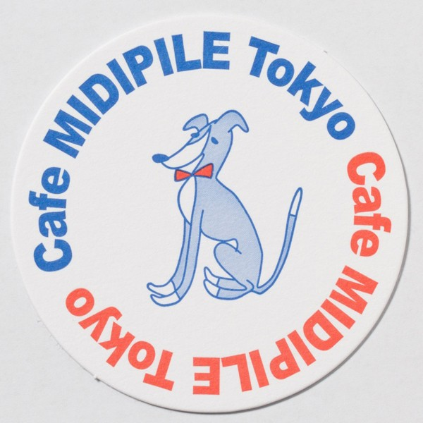 Cafe MIDIPILE Tokyo 様 : 活版 コースター 2