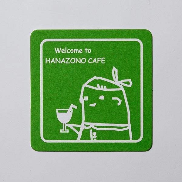 HANAZONO CAFE様 : 活版 コースター
