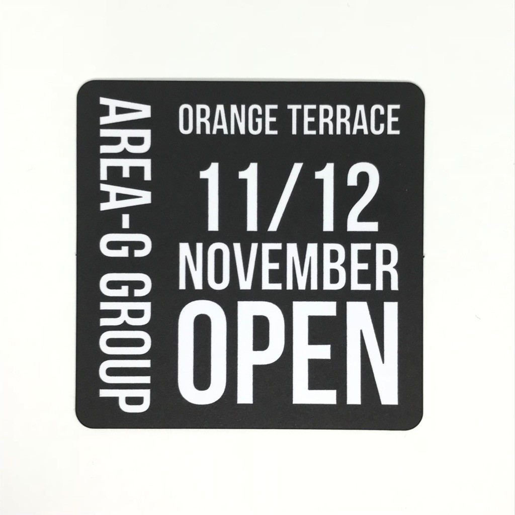 ORANGE TERRACE様コースター 1