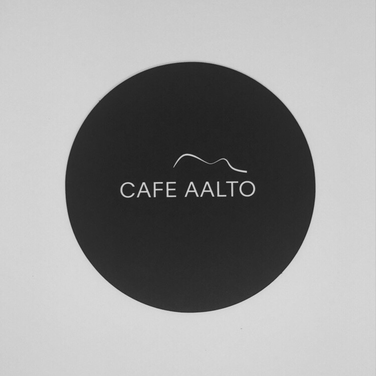 CAFE AALTO様コースター 1