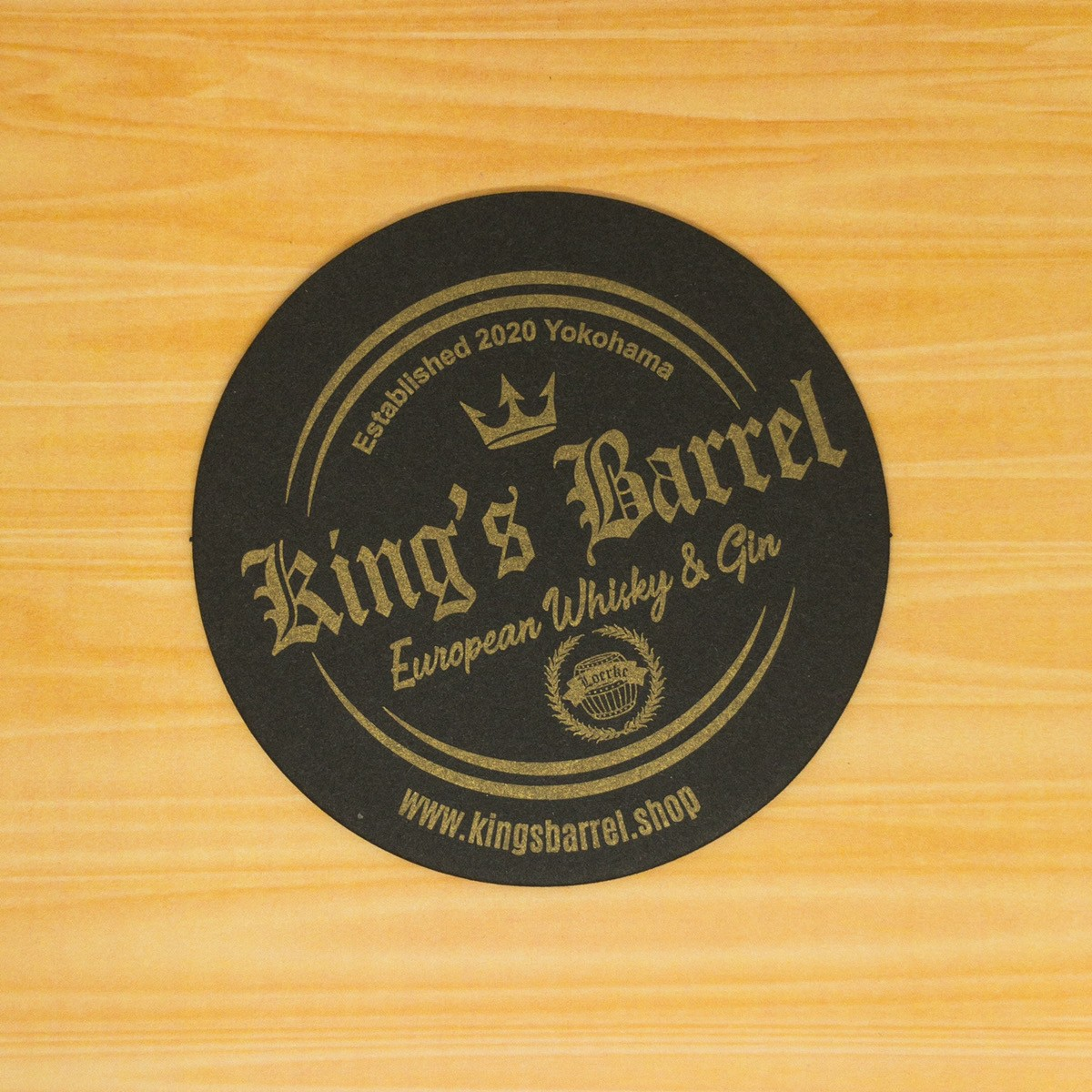 King's Barrel様コースター