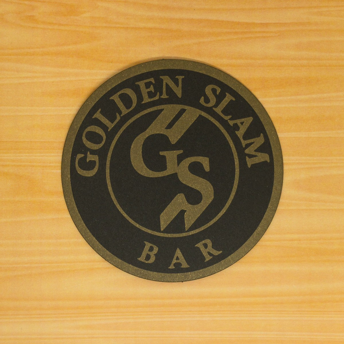 GOLDEN SLAM BAR様コースター 1