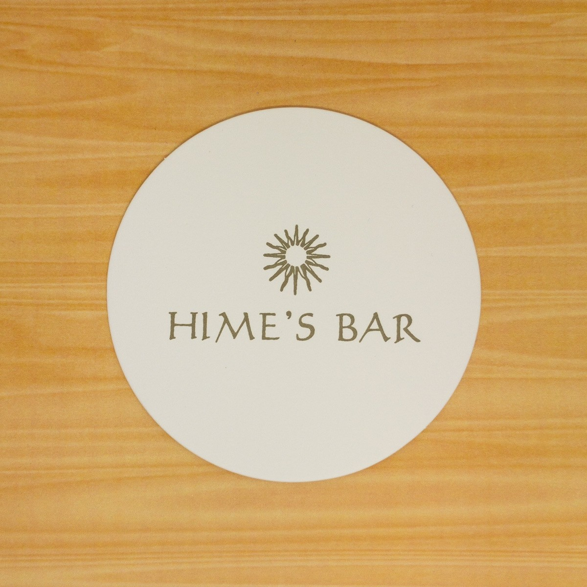 HIME'S BAR様コースター