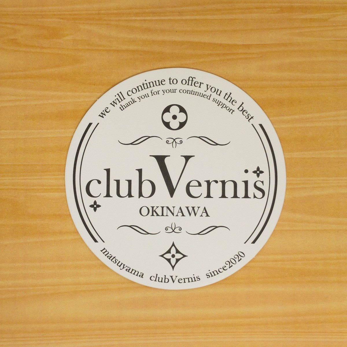 club Vernis様コースターA