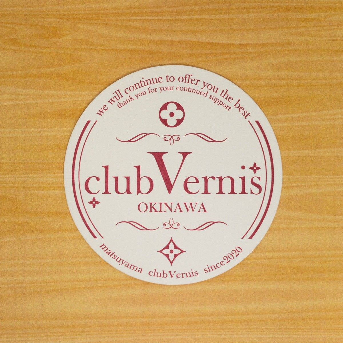 club Vernis様コースターB 1