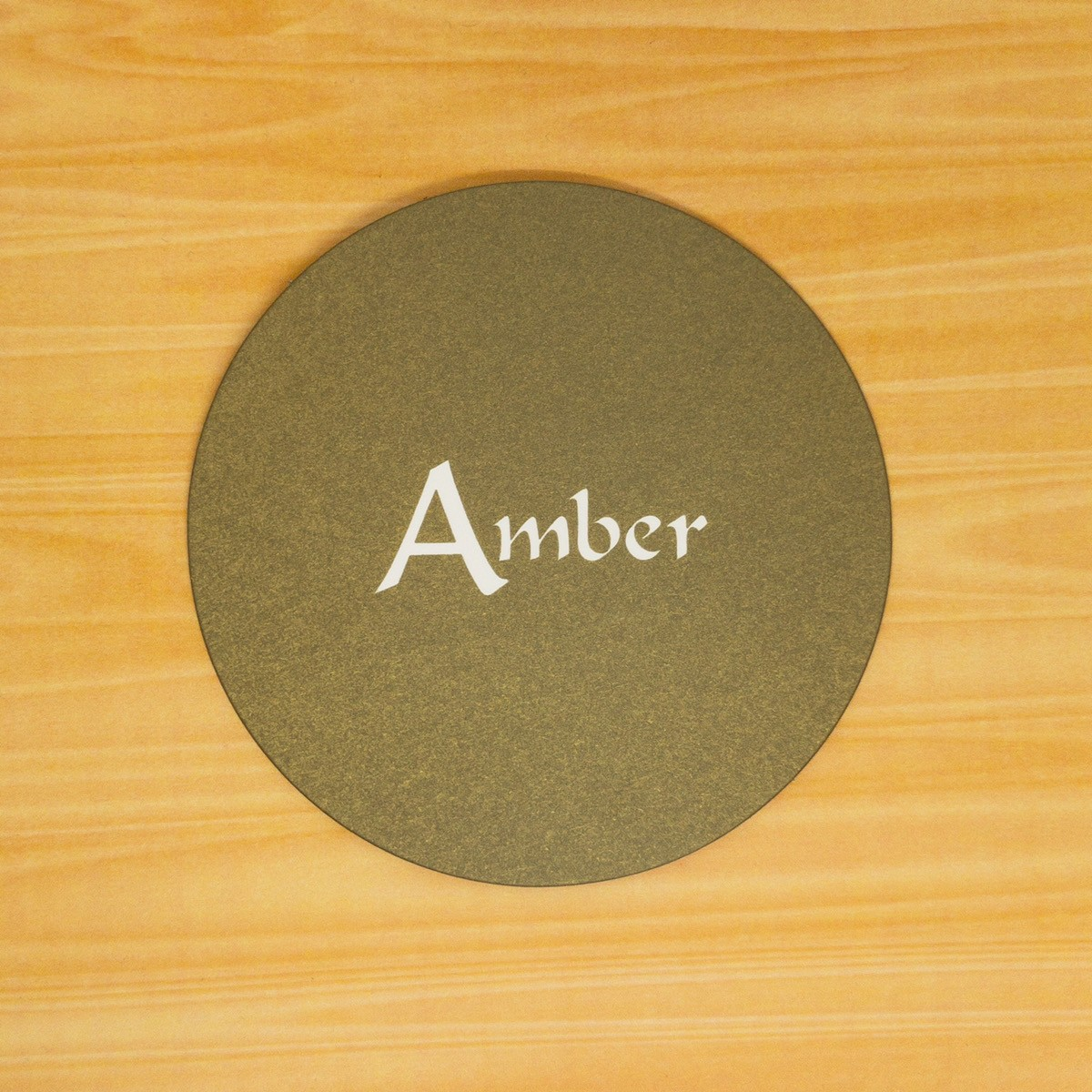 Amber様コースター 1