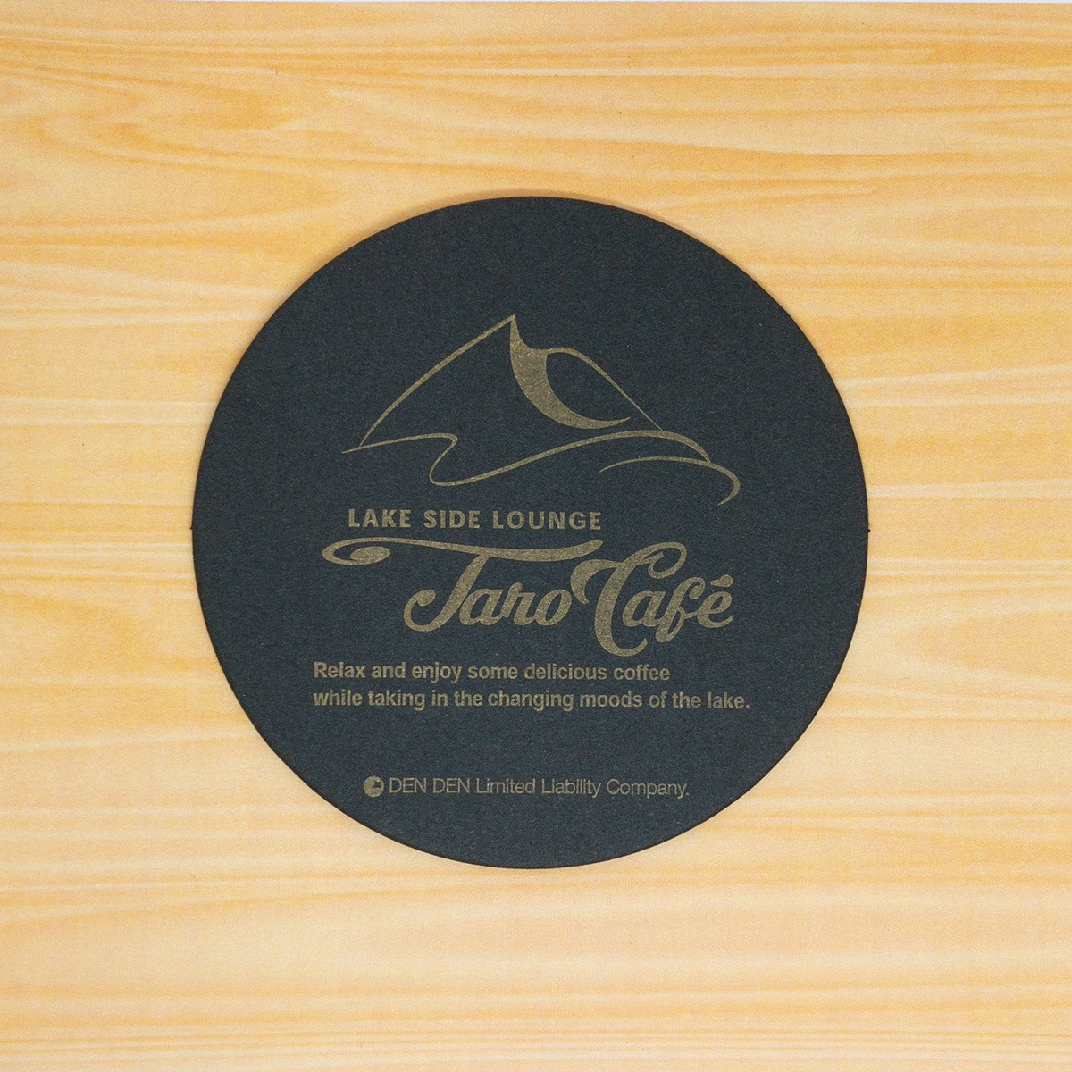 TARO CAFE様コースターD 1