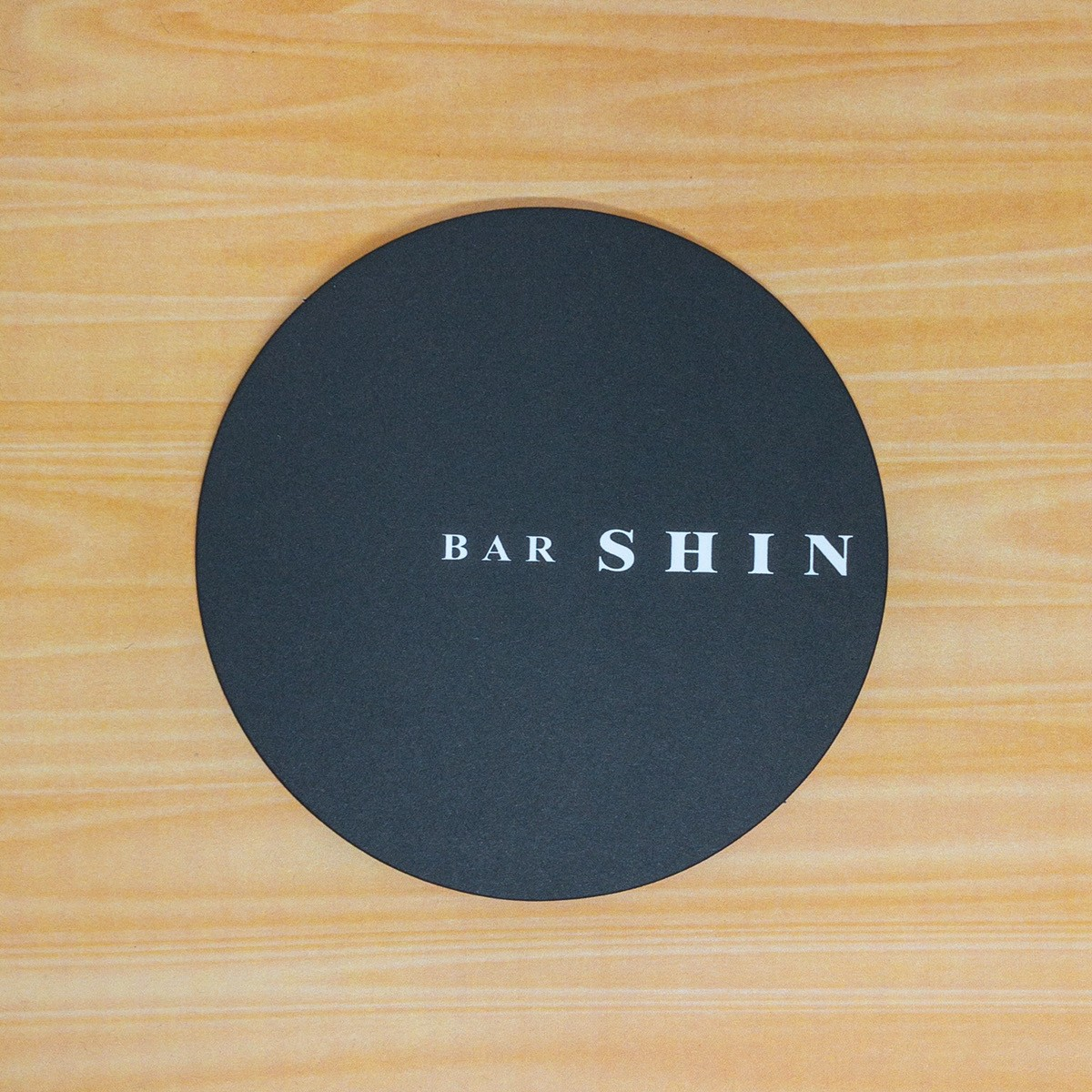 BAR SHIN様コースターB