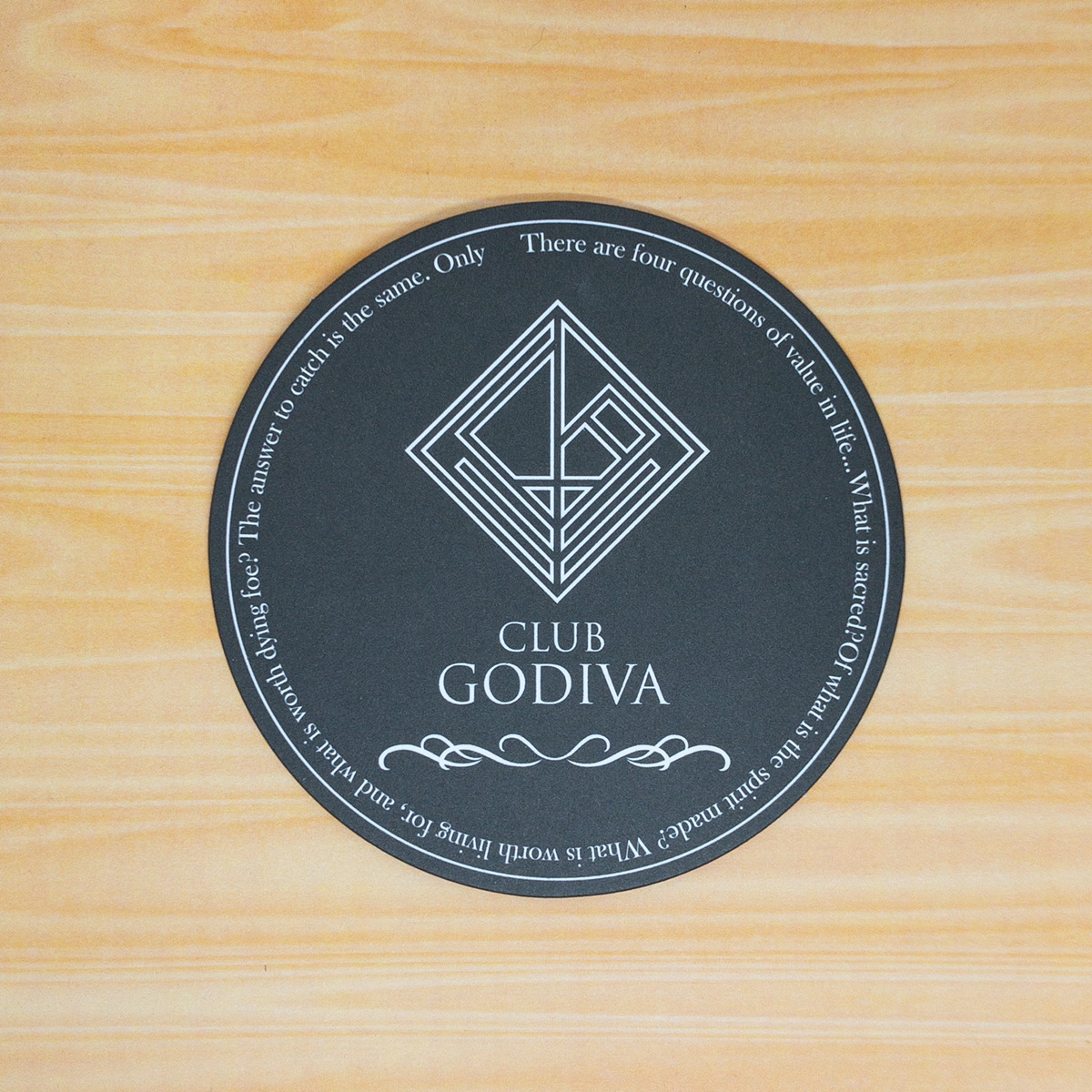 CLUB GODIVA様コースター