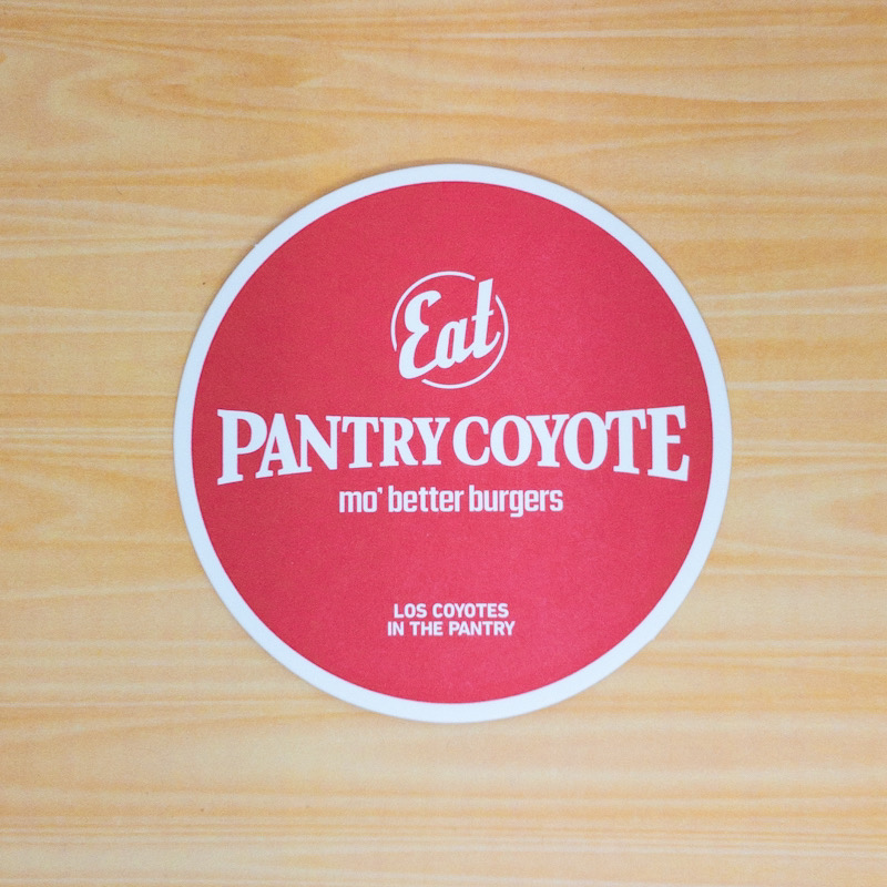 PANTRY COYOTE様コースター