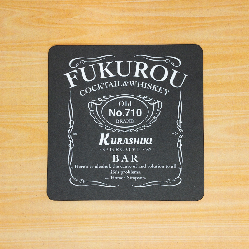 BAR FUKUROU様コースター