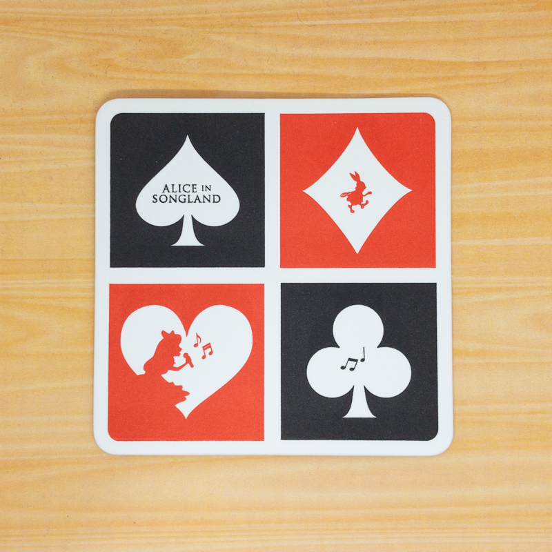 歌の国のアリス様コースター