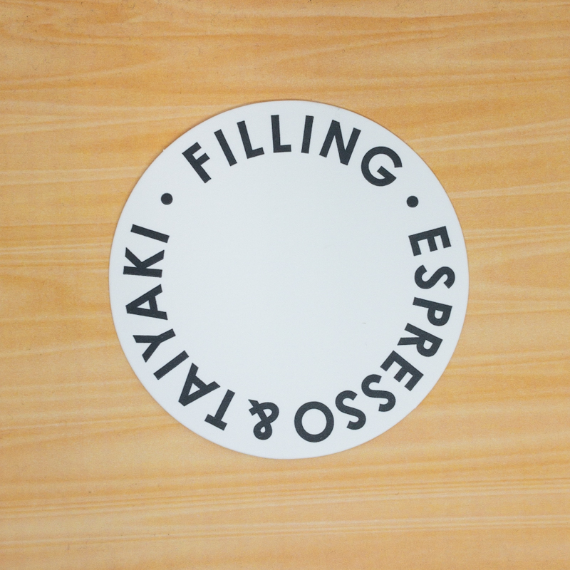 FILLING様コースター