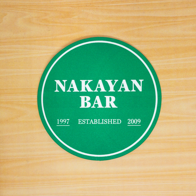 NAKAYAN BAR様コースター